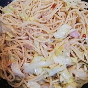 ツナとキャベツと玉ねぎのあっさりパスタ